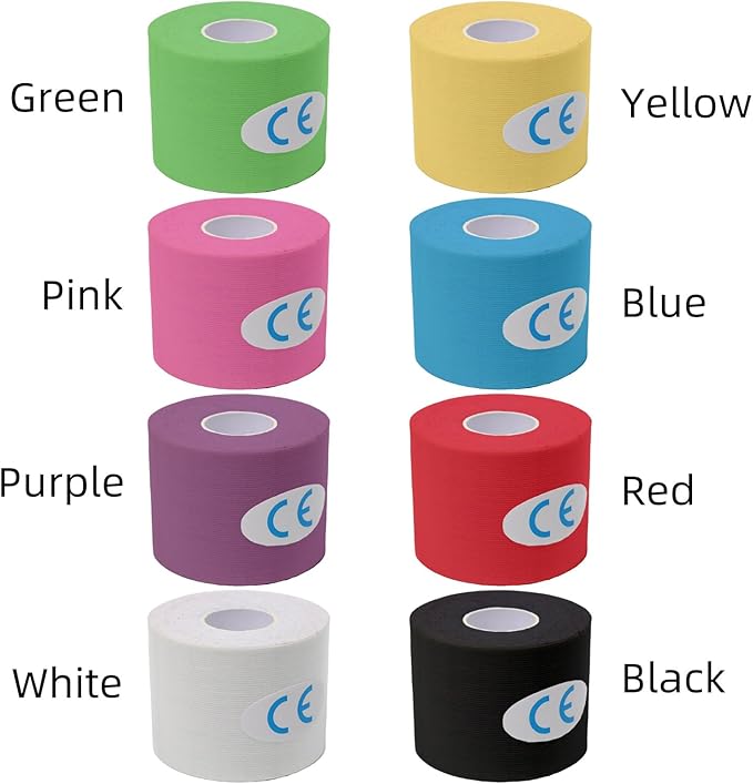 PRIOR FITNESS Premium Lyra Hoop Tape, Aerial Lyra Hoop Anti Skid Tape, 16.4ft/5m Aerial Hoop Lyra Tape Non-Slip Grip Tapes Yoga Rig Tape for Exercises Gymnastics Acrobatics Kinesiology