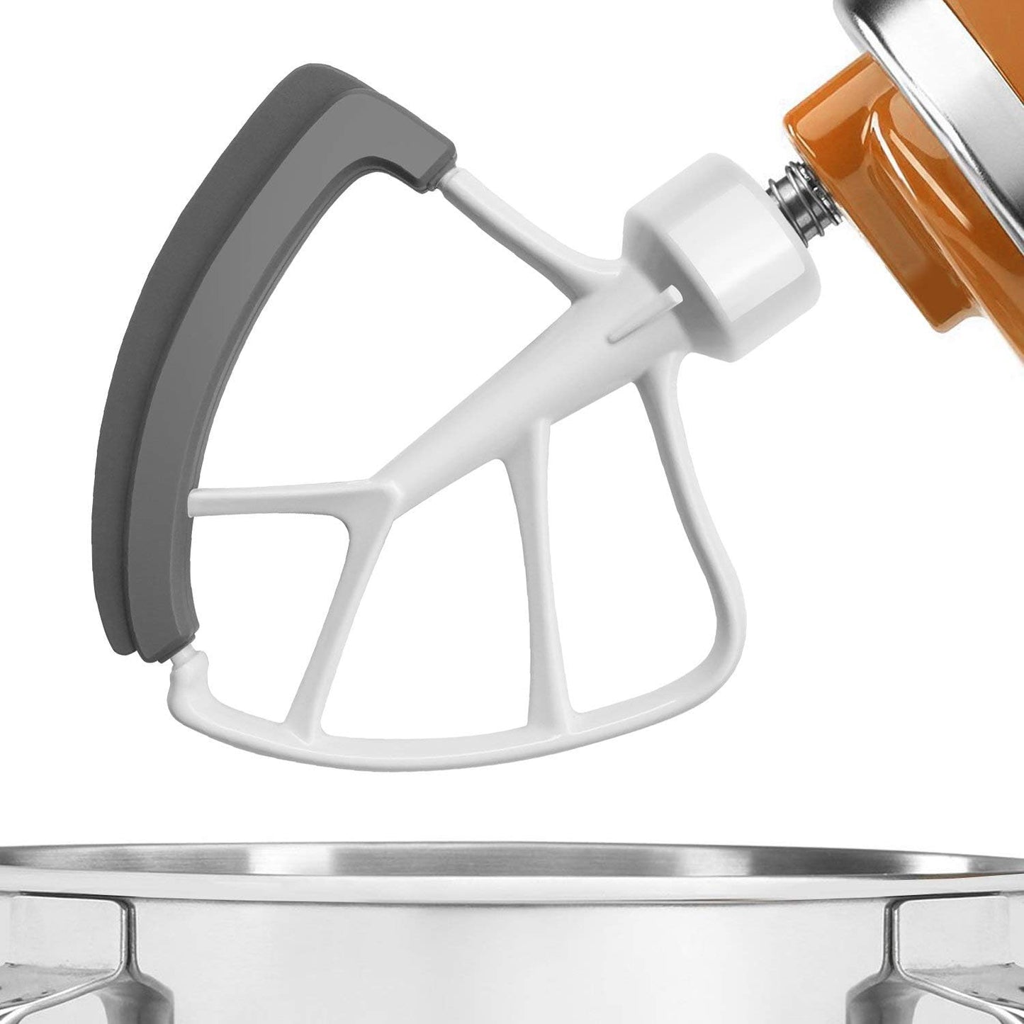 4.5-5 Quart Flex Edge Beater for Tilt-Head Stand Mixers White
