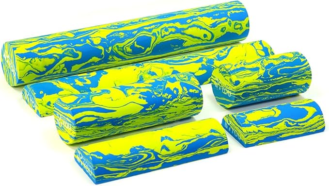 Low Density Soft/Medium Foam Physical Therapy Roller (18" Full Round)