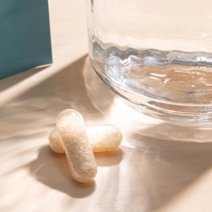 Psyllium Husk Fiber Capsules 2pk - Gluten-Free Fiber Supplement for Women & Men - Psyllium Husk Capsules for Healthy Digestion, Bowel Regularity, & Bloating Relief - 60 Servings