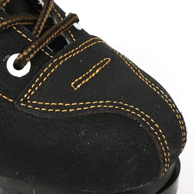 Roller Skates for Women and Men Cowhide High-Top Shoes Classic Double-Row Roller Skate Four-Wheel Roller Skates for Men Girls Unisex Christmas