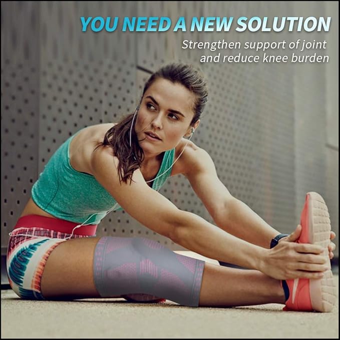 NEENCA Knee Brace for Women & Men, Medical Knee Support with Patella Pad & Side Stabilizers, Knee Compression Sleeve for Knee Pain, Meniscus Tear, ACL, PCL, MCL, Joint Pain, Runner, Workout...