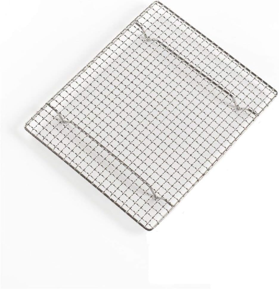 304 Stainless Steel Cooling Rack Versatile Baking Rack Heat Resistant Rust Proof Sturdy Grate 10"*7.5"