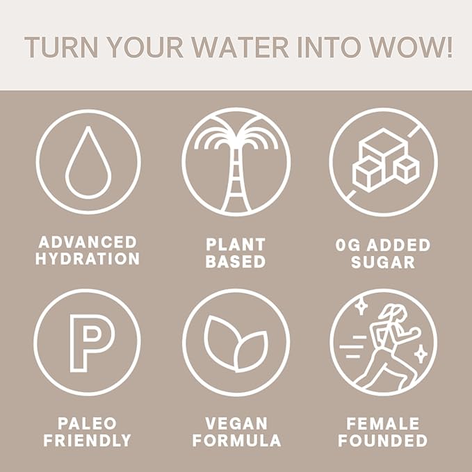 Cure Hydration | Plant-Based Electrolyte Drink Mix | No Added Sugar | FSA-HSA | Dehydration Relief Powder Made with Coconut Water | Non-GMO | Vegan | Pouch of 14 Packets - Blood Orange