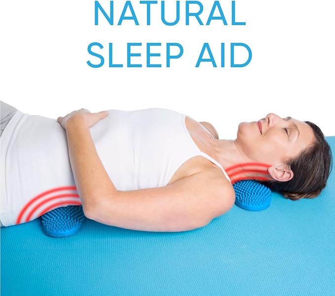 Dr. Cohen’s Heatable Massage Pad - FSA Eligible AcuPad - Full Body Massage Pad with Heat - Manual Body Massager for Neck and Back Pain Relief (Pack of 2)