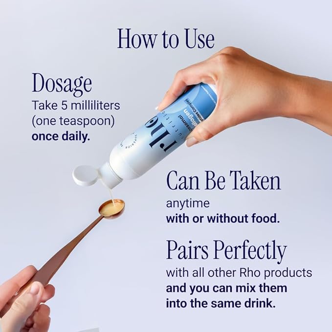 Liposomal Collagen Peptides - High-Absorption Liquid Collagen Supplement - Supports Skin Elasticity, Joint Health, and Overall Vitality for Healthy Aging, 5 fl oz