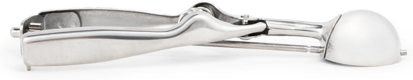 Fox Run Stainless Steel Scoop, 1 x 2.5 x 8.25 inches, Metallic