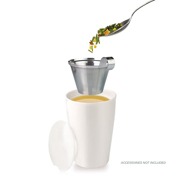 Tea Forte Cherry Cosmo Premium Organic Loose Leaf Caffeine-Free Herbal Tea Blend Canister, Makes 35-50 Cups