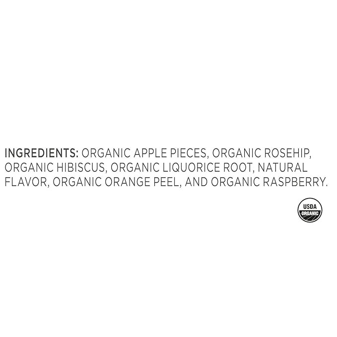 Tea Forte Raspberry Nectar Premium Organic Loose Leaf Caffeine-Free Herbal Tea Blend Canister, Makes 35-50 Cups