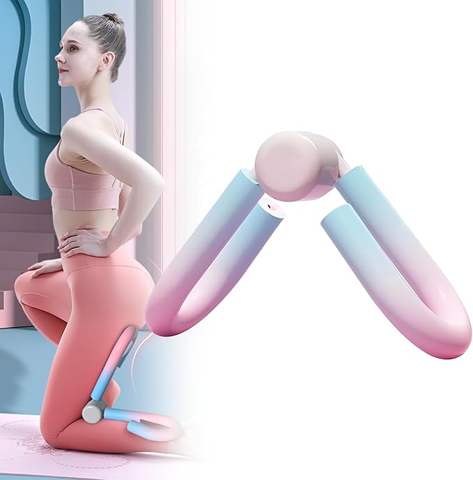 Thigh Trainer, 2025 New Pelvic Floor Muscle Trainer, Inner Thigh Toner Thigh, Arm Leg Exerciser, Weight Loss Pelvic Floor Muscle Fitness Equipment for Home/Office