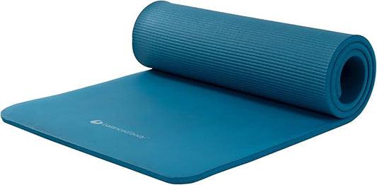 Balanced Body Aeromat Pilates and Yoga Mat for Floor Exercise, Extra-Thick Floor Workout Mat for Pilates or Yoga Exercises and Workouts, Studio or Home Gym Mat