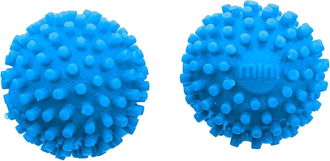 Dr. Cohen’s Heatable Deep Tissue Massage Ball Mini - acuBall Trigger Point Massage Therapy for Myofascial Release - Spiky Foot Massager Ball - Back Massager Ball for Targeted Pain Relief (Pack of 2)