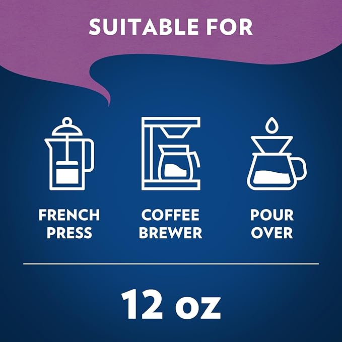 Lavazza Italian Roast Ground Coffee 12oz Bag, Extra Dark Roast (Pack of 1) - Package May Vary