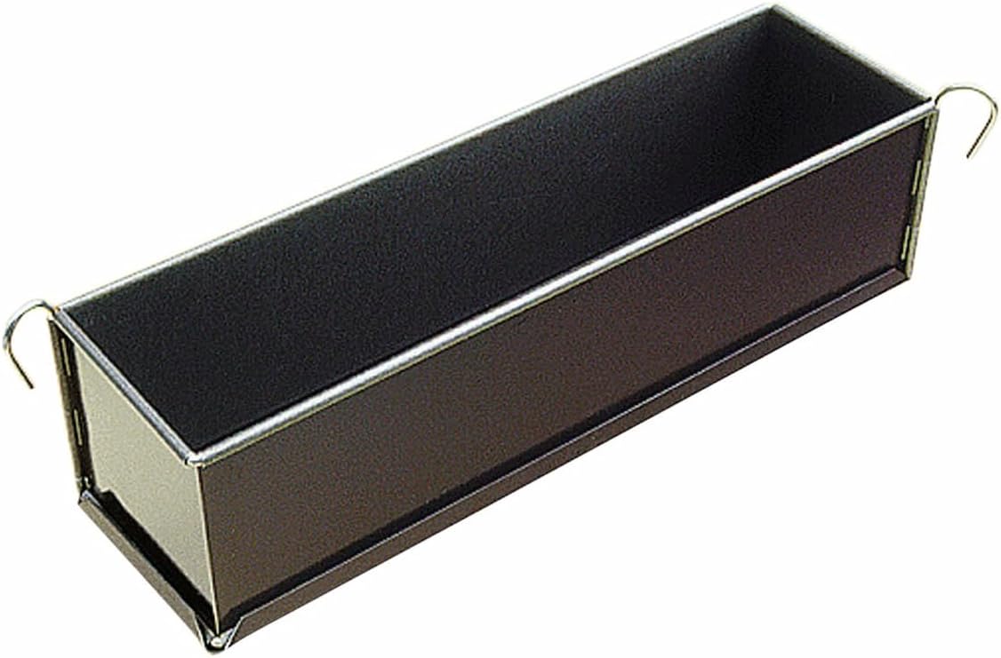 Gobel - Non-Stick Springform Pate and Long Loaf Pan - Removable Bottom - 15 3/4" x 3 1/8" x 3 1/8" - Made in France