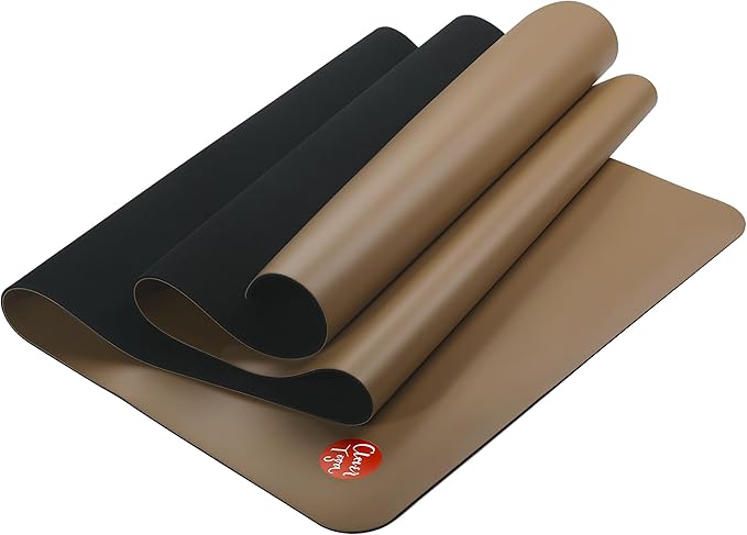 Clever Yoga Liquid Balance Thick Yoga Mat - Pro Exercise Yoga Mat with Non-Slip Surface for Home Gym, Earth-Friendly & Recyclable Pilates and Workout Pad Women & Men, 4.5 mm