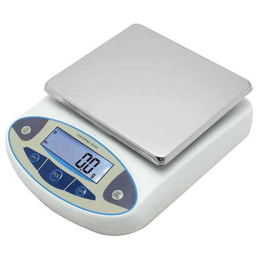 CGOLDENWALL Lab Scale 30kgx0.1g Digital Precision Scale Electronic Balance Laboratory Weighing Industrial Scale Kitchen Counting Scale Scientific Scale Calibrated 110V (30kg, 0.1g)