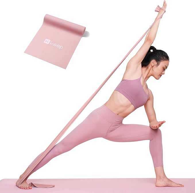 KEEP Resistance Bands for Working Out, Exercise Bands for Legs and Booty, Natural Latex Workout Bands for Women and Men, Stretch Bands for Exercise, Physical Therapy, Fitness, Pilates