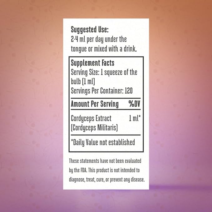 Hodgins Harvest Organic Cordyceps Tincture | Made with Mushrooms Grown On Our Farm in The USA | Dual Extract | Extra-Concentrated (4 fl oz)