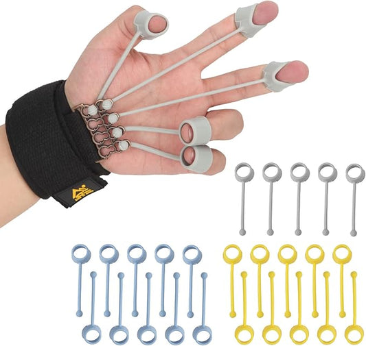 Finger Strengthener Stroke Recovery Physical Therapy Equipment Stretcher Hand Strengthener Hand Workout Extension Exerciser Hand Grip Trainer