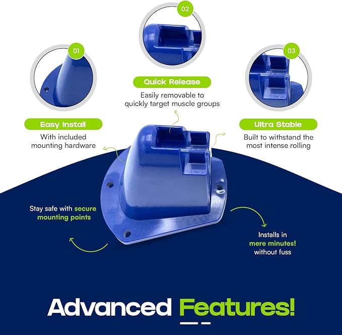 Pinnacle TRS Massage Roller - Modular Portable Muscle Roller for Sore Muscles and Full Body Adjustments