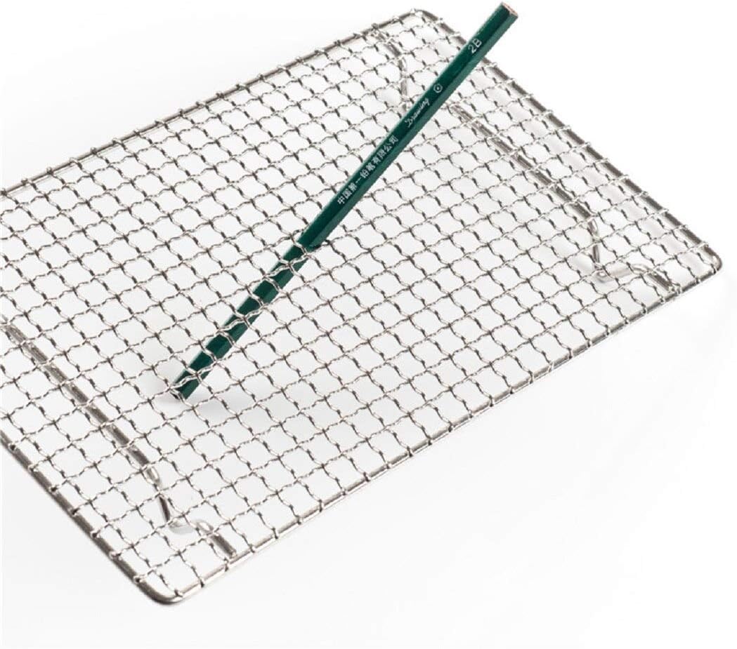 304 Stainless Steel Cooling Rack Versatile Baking Rack Heat Resistant Rust Proof Sturdy Grate 11.6"*8.3"