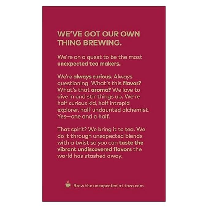 TAZO Joy Limited Edition Seasonal Black Tea Blend Tea Bags, 120 Total Bags (20ct - Pack of 6)