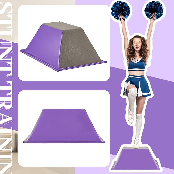 Poen Stunt Training Stand Cheerleading Balance Trainer Cheer Flyer Stand Balance and Flexibility Trainer for Flexibility Core Strength and Conditioning Promotes Kids Adults