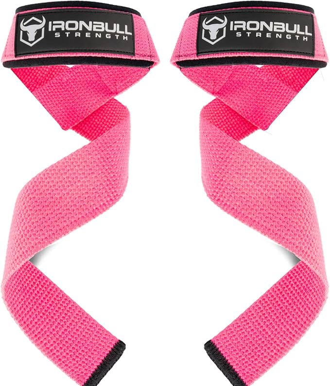 Lifting Wrist Straps for Weightlifting (1 Pair) – Padded Lifting Straps for Deadlifts, Powerlifting, Strength Training & Bodybuilding – Gym Straps for Men & Women