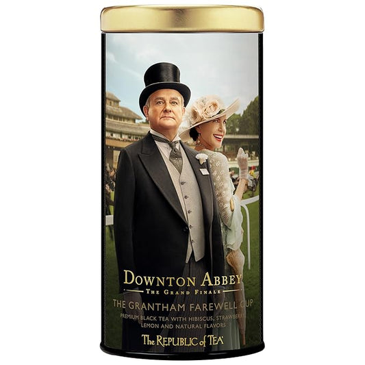 The Republic of Tea — Downton Abbey The Grantham Farewell Cup Black Tea, 36 Tea Bags