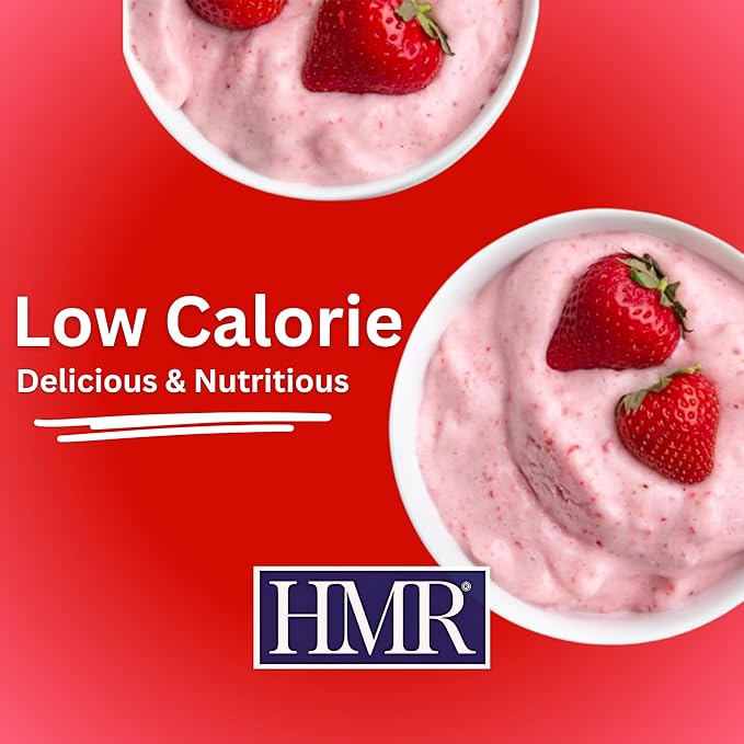 HMR 120 Shake Meal Replacement Powder | Strawberry Shake Mix to Support Healthy Weight Loss | 12g of Protein | Nutritional Drink | Low Calorie Food | 12 Servings