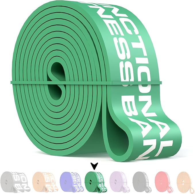 Functional Fitness Pull Up Assist Resistance Bands | Heavy Duty Exercise Bands for Powerlifting, Mobility, and Stretching | Travel Friendly Resistance Bands for Workout