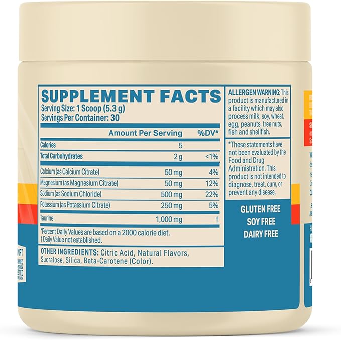 Podium Nutrition Training Salt + Electrolytes Powder, Tropical Lime, Post Workout Hydration & Muscle Recovery Support, Electrolyte Drink, Magnesium, Potassium,Calcium, Sodium Salts, 30 Servings