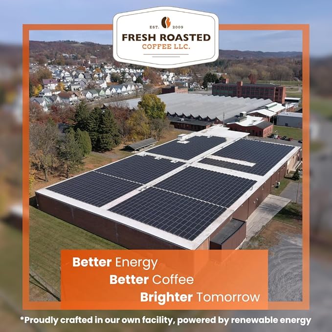 Fresh Roasted Coffee, Organic White Knight | USDA Organic, Kosher | Light Roast 12 oz, Whole Bean