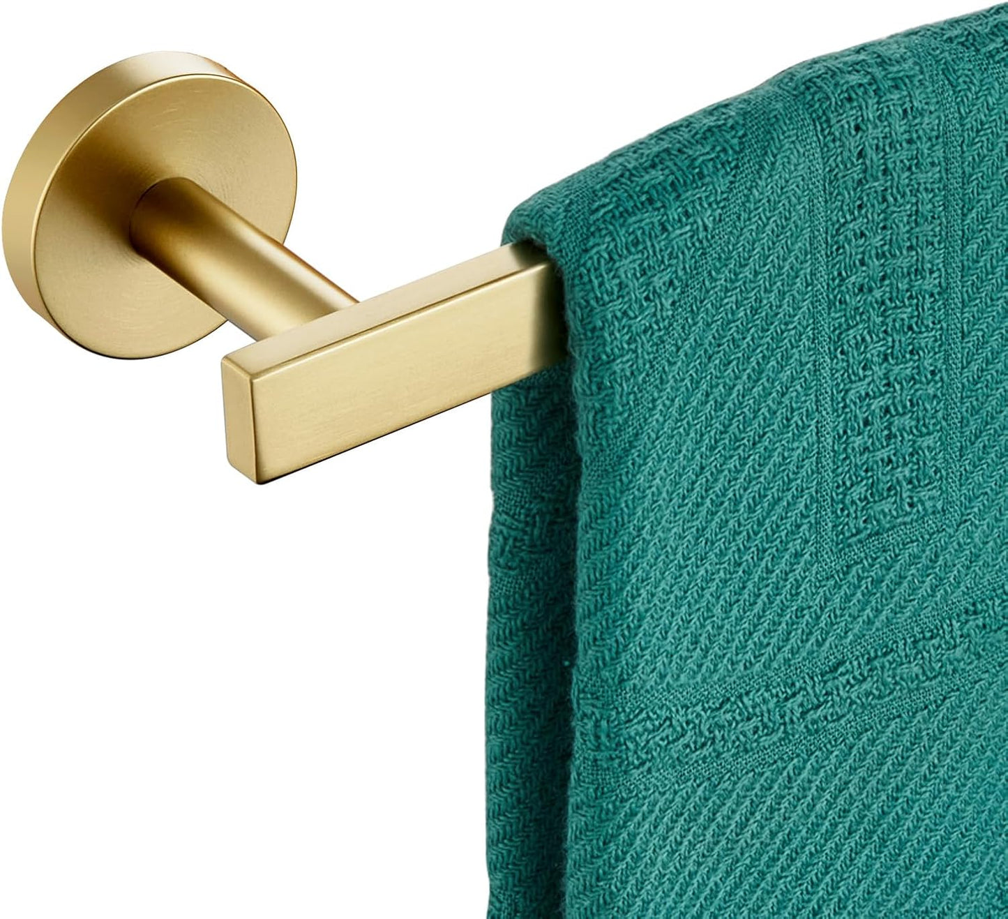 32 Inch Bathroom Towel Bar Bath Towel Rack Kitchen Towel Holder Long Towel Rails Wall Mounted SUS304 Stainless Steel Brushed Gold AN4001GD-L32