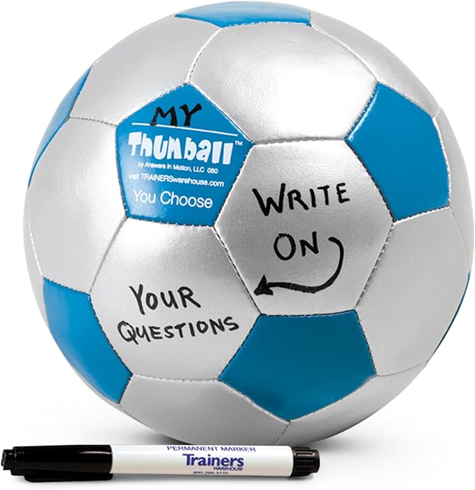 Trainers Warehouse 6" Thumball Collection, 32 Prompts for Conversation, Team Building, Relationship and Training