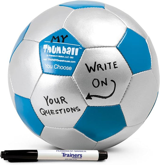 Trainers Warehouse 6" Thumball Collection, 32 Prompts for Conversation, Team Building, Relationship and Training