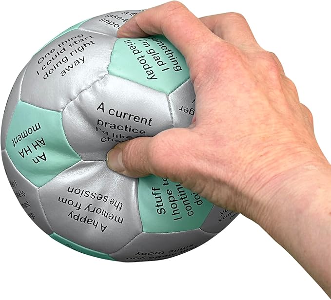 Trainers Warehouse 6" Thumball Collection, 32 Prompts for Conversation, Team Building, Relationship and Training