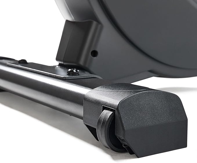 Sunny Health & Fitness Flip & Foldable Rowing Machine for Home w/Extended Slide Rail, Full-Body Workout, Low-Impact, Optional Extra Long Rail, Quiet Rail Cover, Water Motion and Free SunnyFit App