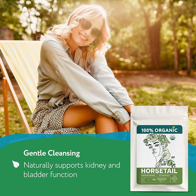 Super Value Pack 5 LB - Organic Horsetail (Equisetum arvense) – Loose Dried Herb – Edible Grade for Tea, Infusions & Herbal Blends