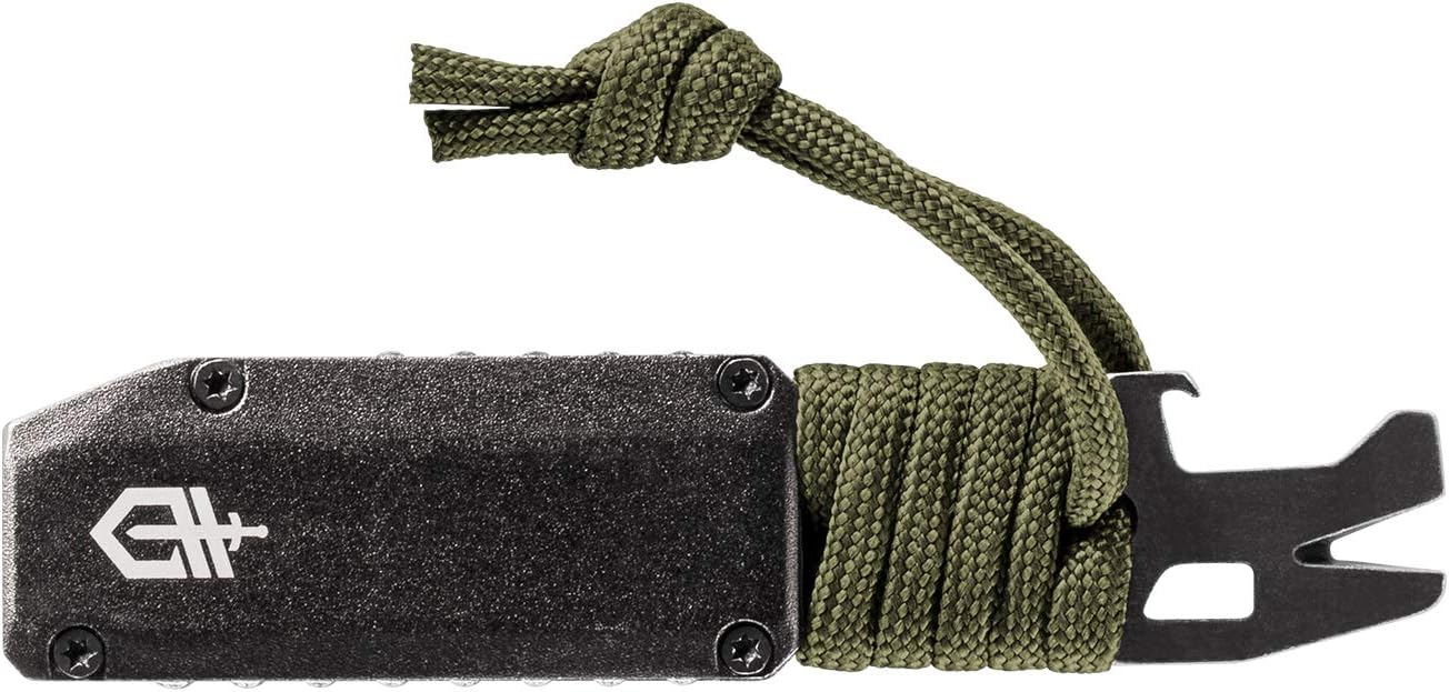 Gerber Gear Prybrid X EDC Multitool Pocket Utility Knife - Razor Knife with Retractable Hobby Blade and Pry Bar - Green