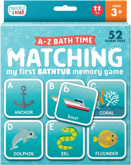 Chuckle & Roar - Bath Matching - Water Safe Fun - Great for Toddlers - Fun and Engaging - Ages 3 and up
