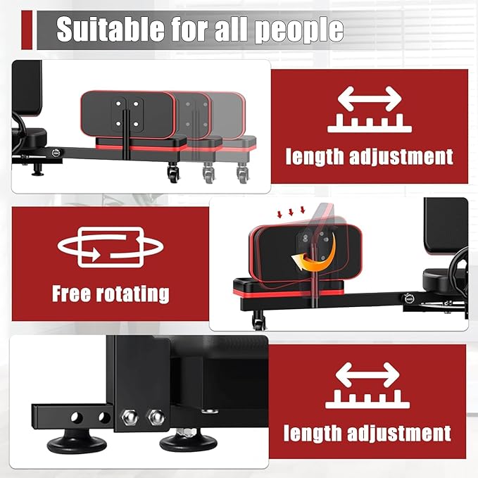 Leg Stretcher，300lbs Leg Stretcher Split Machine,for Flexibility Heavy Duty Leg Stretching Equipment Stretching Training Machine Split Leg Training for Home Yoga Dance Gym