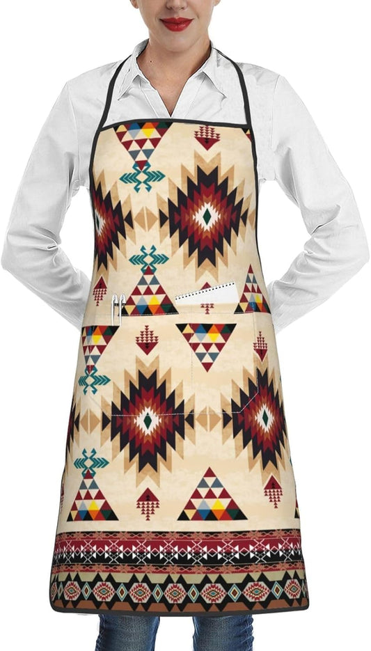 Women Men Bib Aprons Chef Cooking Aprons with Pockets for Kitchen Cooking BBQ Baking Grilling