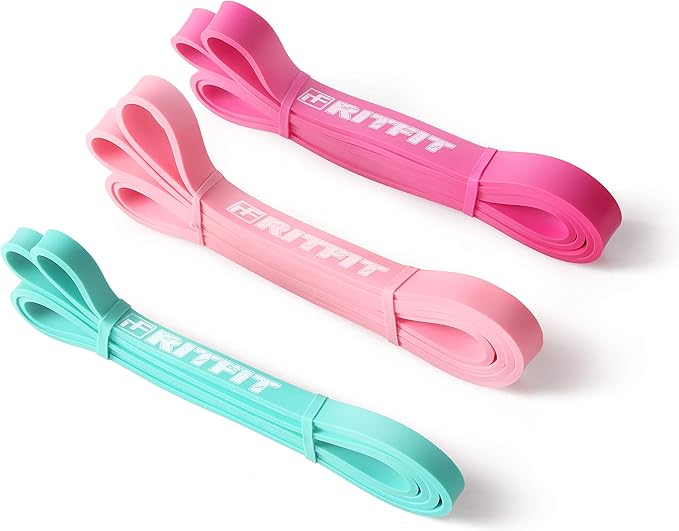 RitFit Pull Up Assist Band - Premium Resistance Band for Pull Up Assistance, Resistance Training, Body Stretching, Powerlifting, Mobility Training