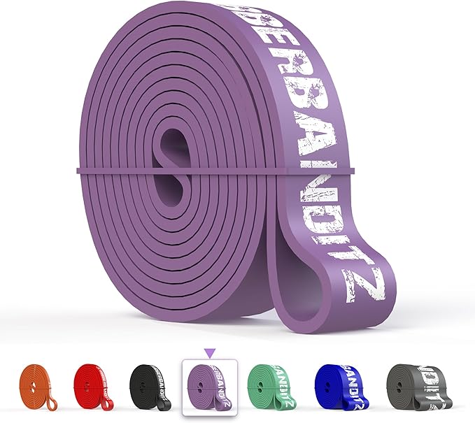 Rubberbanditz Pull Up Assist Resistance Bands Heavy Duty Loop Exercise Workout Bands for Powerlifting, Mobility, and Stretching