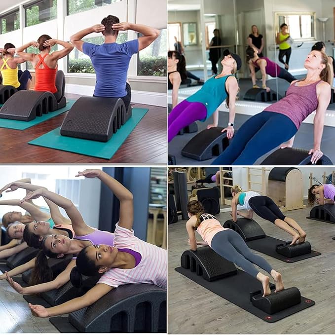 Spine Corrector Pilates, S Curve for Balance Pilates Spine Corrector Equipment Core Strengthening and Back Pain Relief