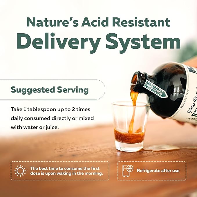 Flora Biome - Live Probiotic, Prebiotic, & Postbiotic – Organic Live-Culture – 10 Probiotic Strains, 18 Fermented Herbs - Complete Gut Health & Microbiome Optimizer (16 oz)