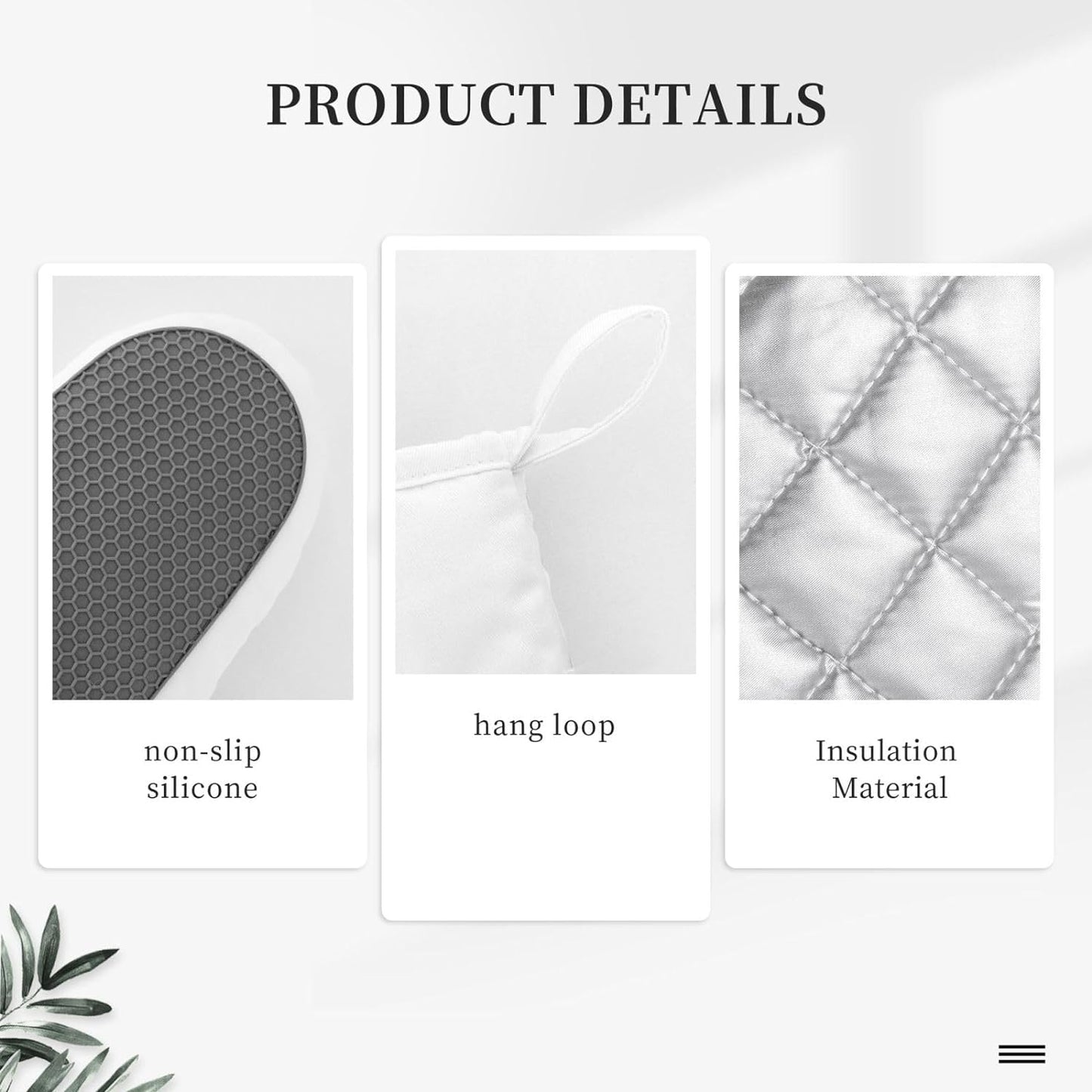 70s Groovy Cute Vintage Flower Floral Oven Mitts and Pot Holders Set of 4 Silicone Kitchen Mitten Gloves and Non-Slip Potholders Set Heat Resistant Oven Gloves Hot Holders for Kitchen