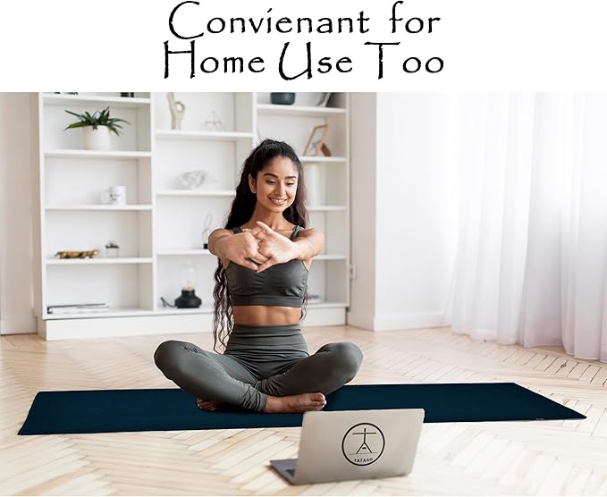 Tatago Hot Yoga Towel Non Slip Grip in 2 Sizes. Premium Yoga Towels for Hot Yoga Non Slip, Hot Pilates Mat Towel or Yoga Mat Towel Thicker, Softer, More Absorbant & Durable!