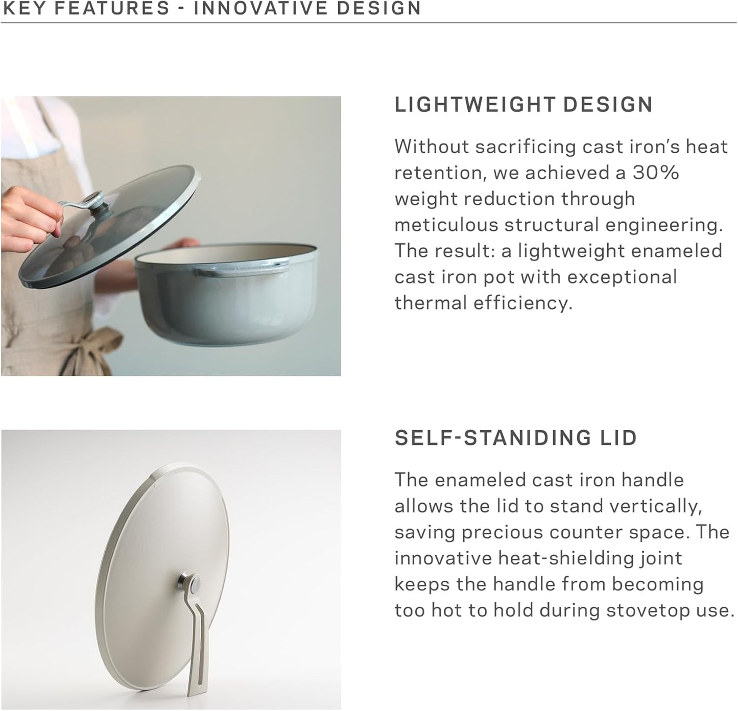 Vermicular Oven Pot 2.0 | Lightweight Enameled Cast Iron Pot | 18cm (2 Qt) | Non-Toxic | Induction-compatible | Dutch Oven | Made in Japan | Matte Black